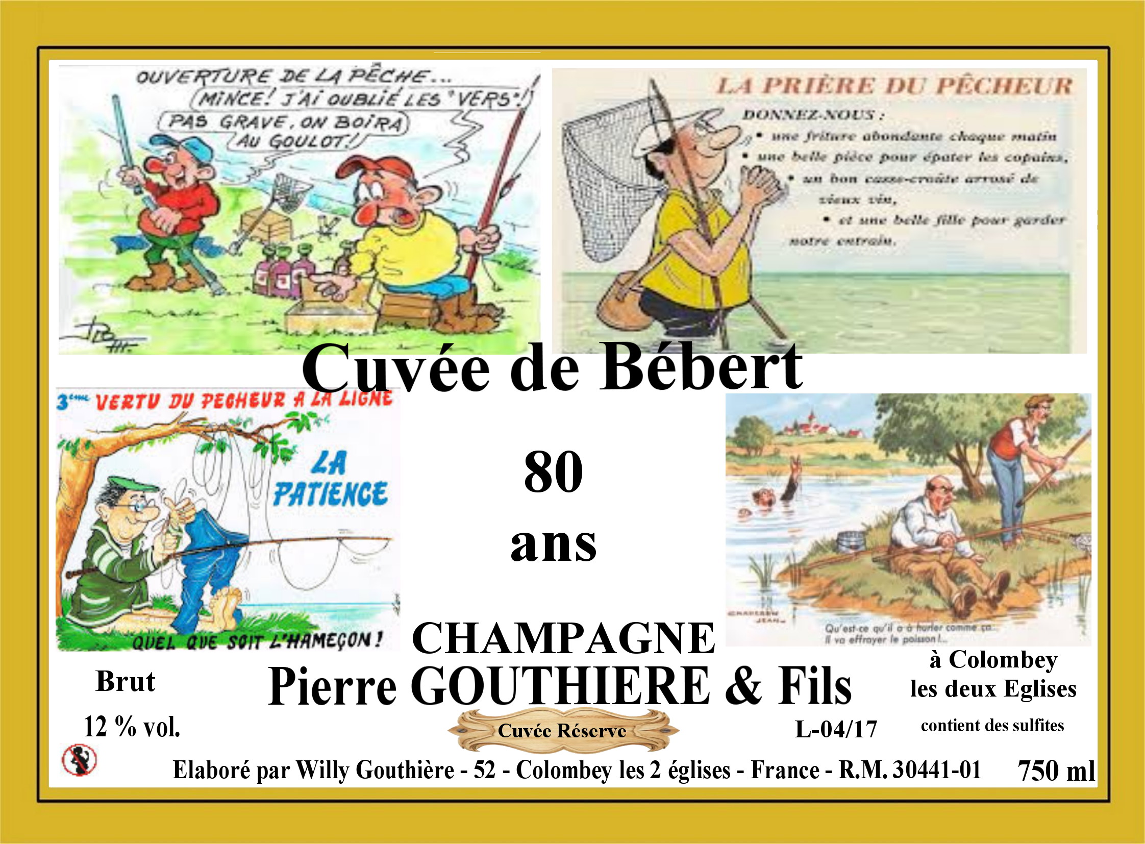 etiquette anniversaire 80 ans